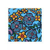 Ojibway Florals Turquoise - JT-OF01-TURQ